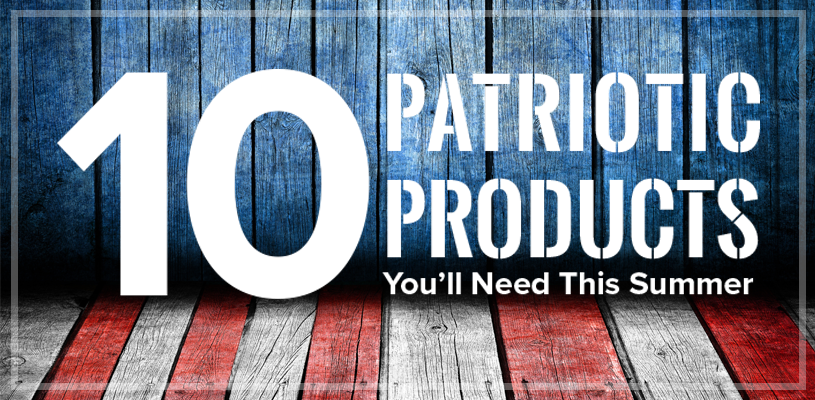10 Patriotic Summer Promotional Products