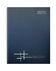 Branded The Director Monthly Planner - 2-Part Leatherette