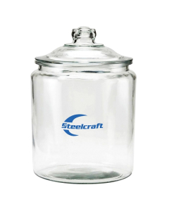 Branded Half Gallon Glass Jar