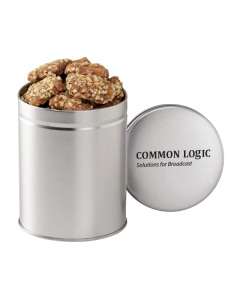 Branded Round Quart Tin / English Butter Toffee