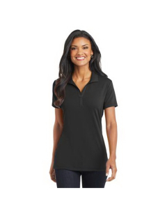 Branded Port Authority Ladies Cotton Touch Performance Polo.