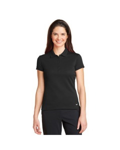 Promotional Nike Ladies Dri-FIT Solid Icon Pique Modern Fit Polo.