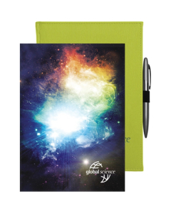 Branded Pedova Bright Wave Journal - w/ Tip-In