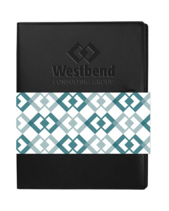 Branded Dovana Journal - Small Refillable w/ Graphic Wrap