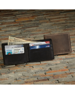 Promotional VULCAN Leather Bi-fold Wallet