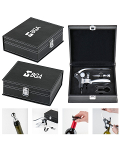 Promotional 3-In-1 Wine Social Gift Set