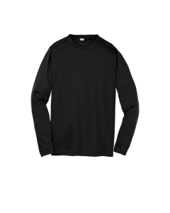 Branded Sport-Tek Youth Long Sleeve PosiCharge Competitor Tee.
