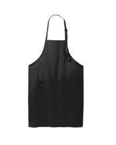 Branded Port Authority Easy Care Extra Long Bib Apron with Stain ...