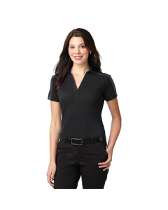 Promotional Port Authority Ladies Silk Touch Performance Colorblock S...