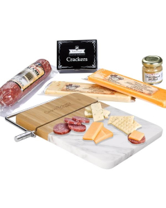 Promotional Marble Cutting Board Charcuterie Set