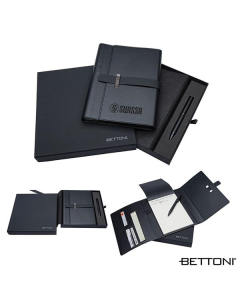 Branded Bettoni Sorrento Journal & Pen Giftset