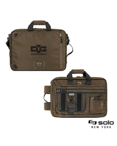 Branded Solo NY Zone Briefcase Backpack Hybrid