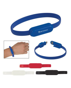 Promotional 2-In-1 Connector Charger Bracelet