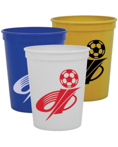 Branded Stadium Cups-On-The Go 16 oz Solid Colors