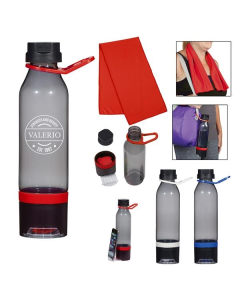 Branded 15 Oz. Energy Sports Bottle With Phone Holder and Cooling...