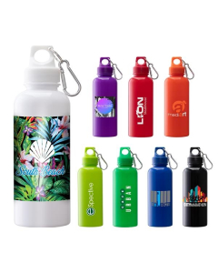 Promotional Brio 20 oz. PS Water Bottle w/ Carabiner