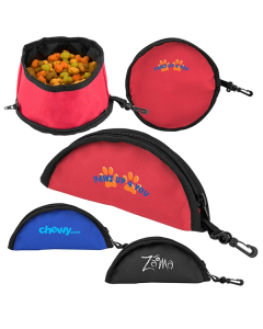 Promotional Food-to-Go Travel Pet Bowl