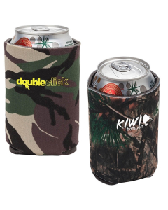 Branded Yucca II Camo Can Cooler