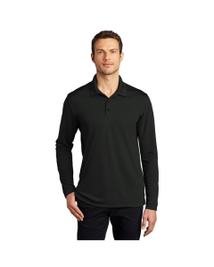 Promotional Port Authority Dry Zone UV Micro-Mesh Long Sleeve Polo