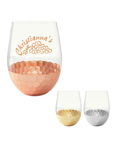 Branded 18 Oz. Florence Stemless Wine Cup