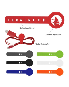 Promotional Adjustable Silicone Cable Tie
