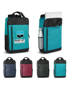 Branded Austin Nylon Collection Laptop Backpack