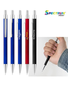 Promotional Derby Soft Touch Metal Mechanical Pencil