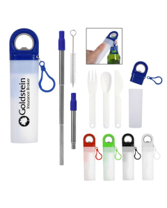 Branded SIP AND SNACK REUSABLE KIT