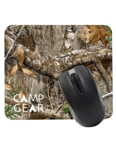 Branded Realtree Dye Sublimated Computer Mouse Pad