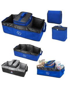 Promotional Collapsible 2-In-1 Trunk Organizer/Cooler