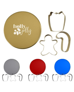 Branded Holiday Cookie Cutter Set