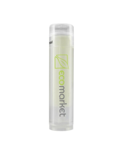 Promotional Natural Lip Moisturizer with Organic Ingredients in Clear Tu