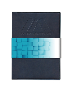 Branded Dovana Journal - Large Refillable w/ Graphic Wrap