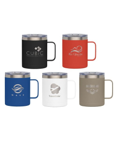 Branded Glamping - 14 oz. Double-Wall Stainless Mug - Laser
