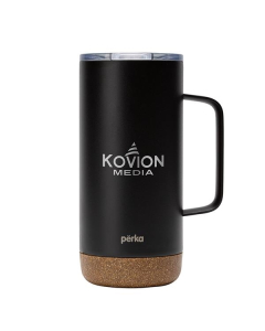 Branded Perka Kerstin 16 oz. 304 Double Wall Stainless Steel Mug
