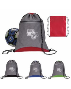 Promotional Good Value Two Tone Sport Drawstring Backpack