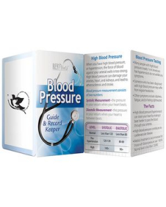 Promotional BIC Graphic Key Point Blood Pressure  Guide  Record Keeper