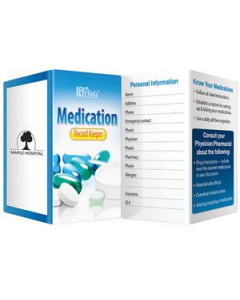 Promotional BIC Graphic Key Point Medication Record Keeper