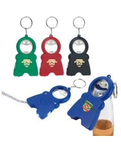 Promotional Good Value Happy Tri-Function Keychain