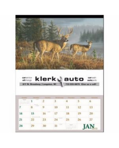 Promotional Triumph Wildlife Art by the Hautman Brothers Calendar