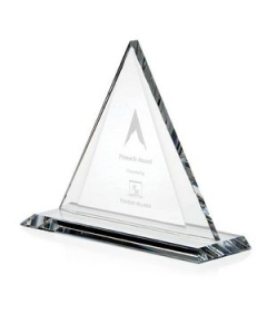 Promotional Jaffa Crystal Triangle Award