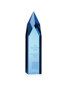 Promotional Jaffa Blue Ice Pillar Award