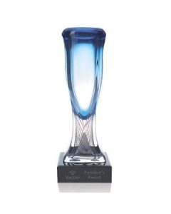 Promotional Jaffa Art Glass Azul Vase