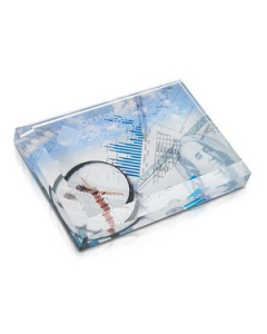 Branded Business Card Paperweight