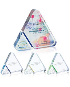 Promotional Jaffa Triangle Stripe Award