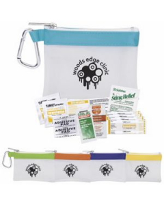 Promotional Frosty Stripe First Aid Kit