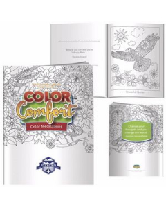 Promotional Adult Coloring Book - Hues of Happiness (Flowers)