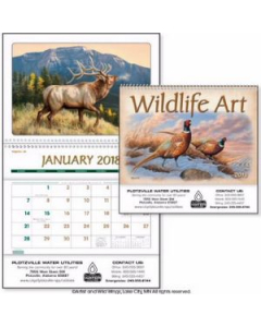 Branded Triumph Wildlife Art Calendar