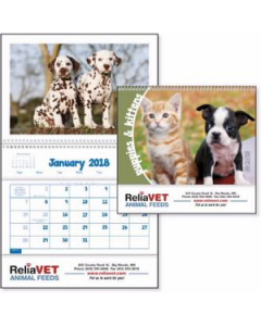 Promotional Triumph Puppies  Kittens Pocket Calendar