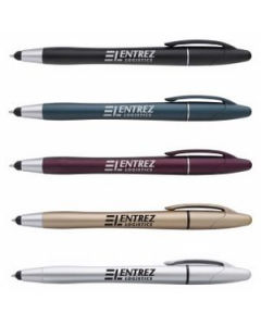 Branded Twist Highlighter Pen Stylus Combo